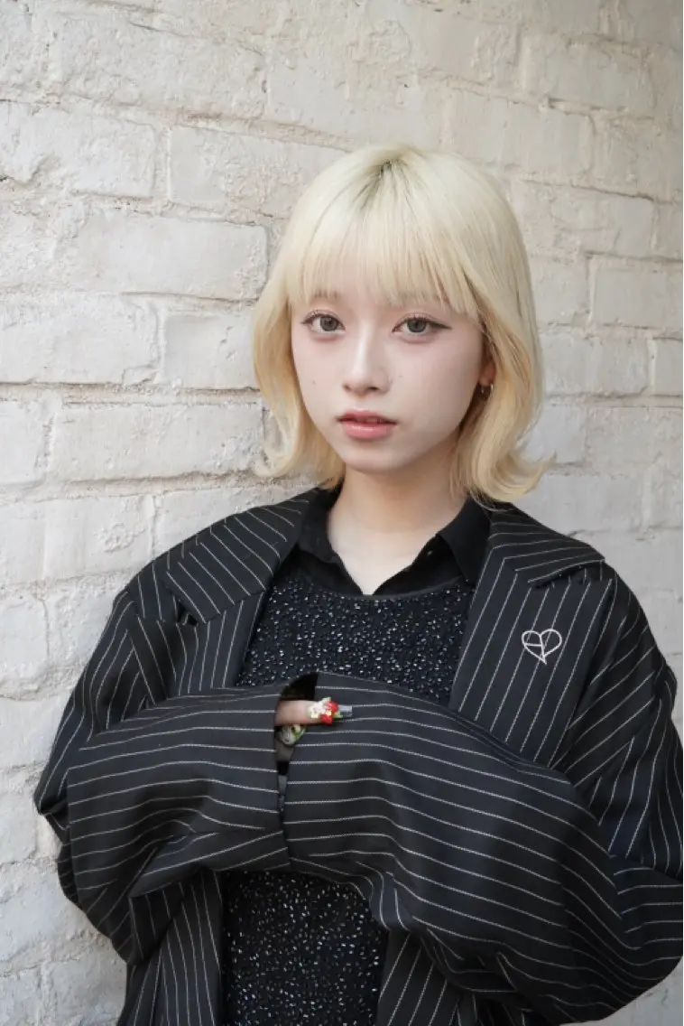 ミディアム ボブ くびれヘア 韓国風ヘア レイヤーカット カット ヘアカラー トリートメント モテ髪の神様✨ 祝田巳幸/全国4位のヘアスタイル