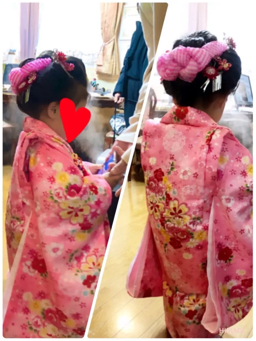 ロング ヘアアレンジ ロング 着付け 美容室 HIIRAGIのマツエク・マツパデザイン