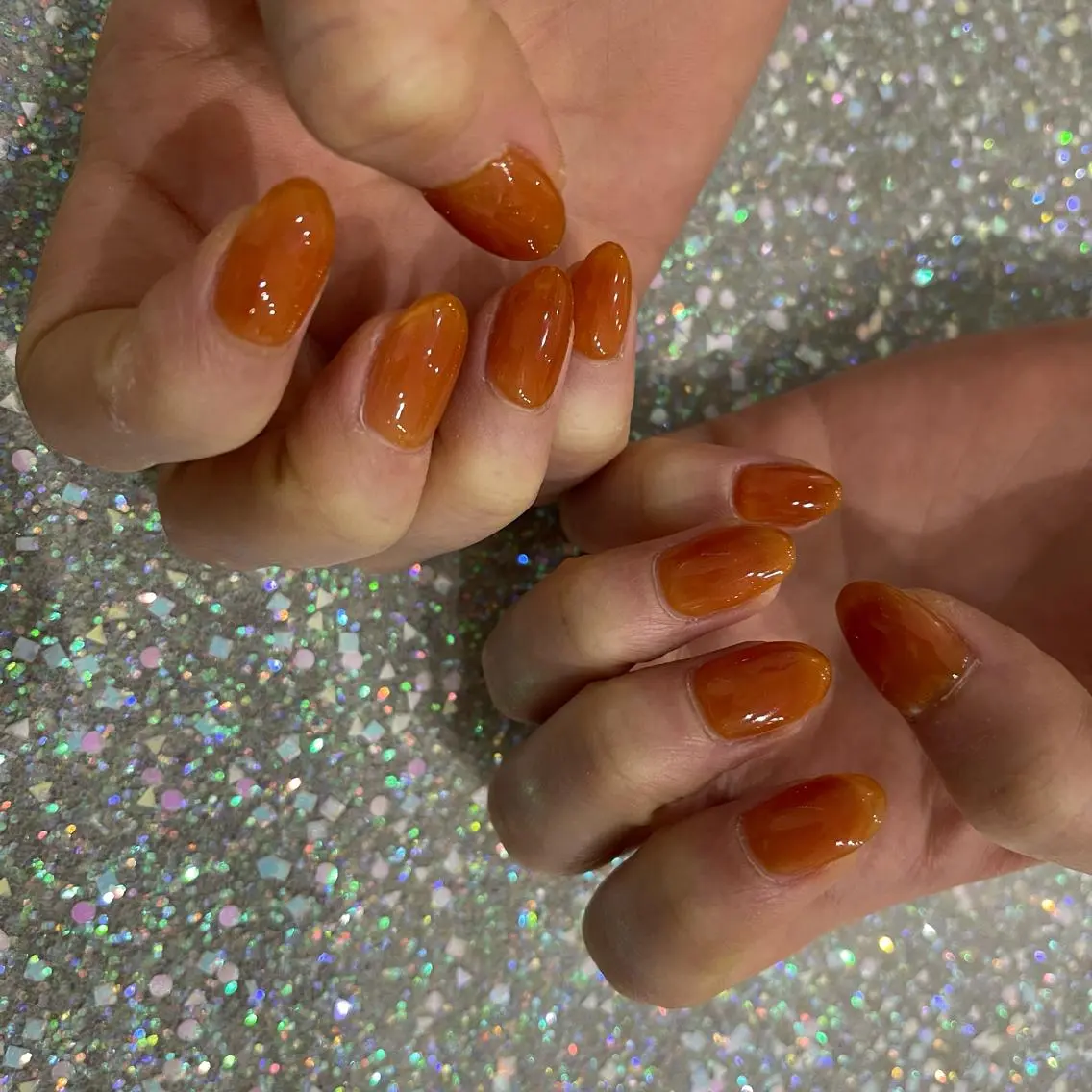 ネイル ワンカラーネイル Wish Nail 恒川のネイルデザイン