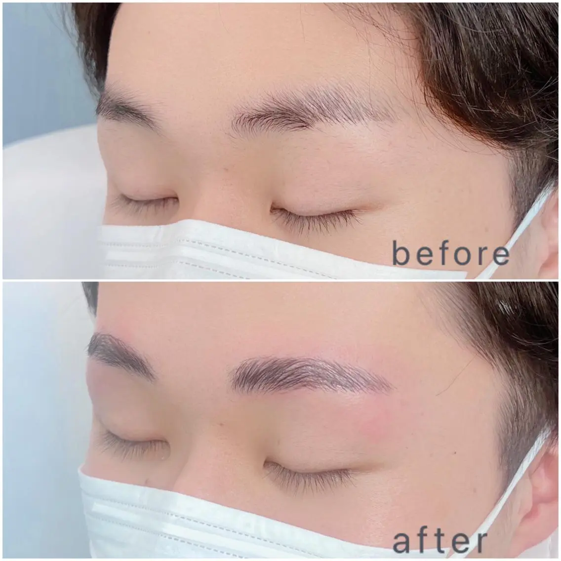 マツエク・マツパ アイブロウ メンズアイブロウ 眉毛ワックス脱毛 一重×まつ毛パーマ 眉/まつ毛パーマ専門 Ochi🫧の眉毛・アイブロウイメージ