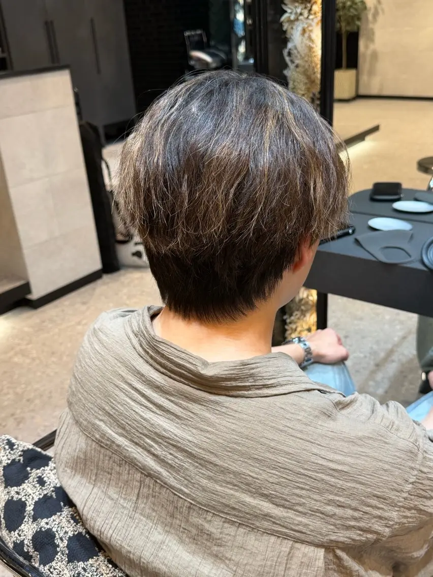 ショート メンズ カット TRIELA新宿 /REIのヘアスタイル