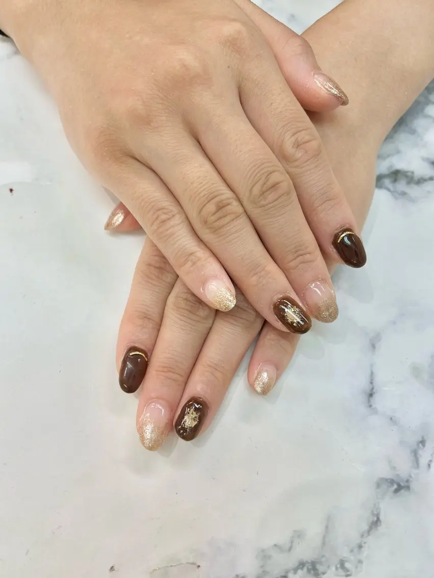 ネイル オフィスネイル Nail Buzz 宮木のネイルデザイン