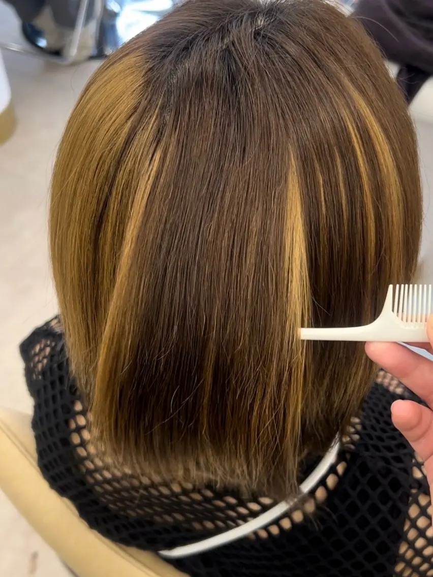 ショート ハルカ 透明感カラー 美髪縮毛矯正🥣のヘアスタイル