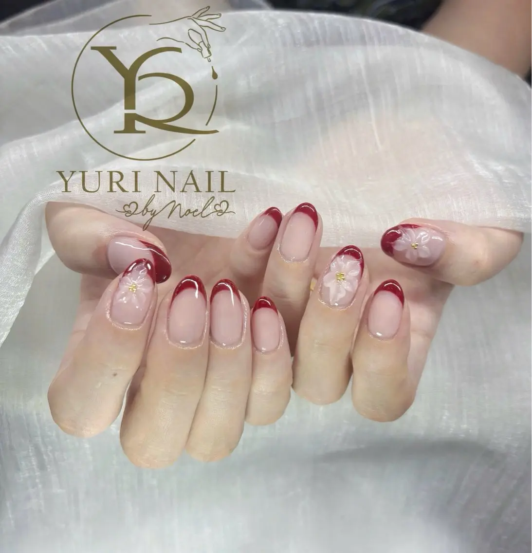 ネイル フットネイル ニュアンスネイル オフィスネイル ワンカラーネイル シンプルネイル YURI Nail Funabashiのネイルデザイン