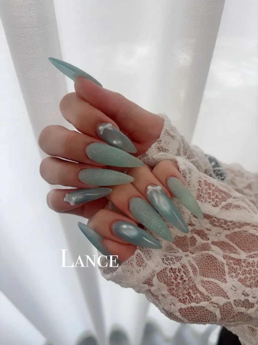 ネイル キラキラネイル 韓国ネイル ワンカラーネイル 夏ネイル ワンホンネイル ハンドネイル Lance nailのネイルデザイン