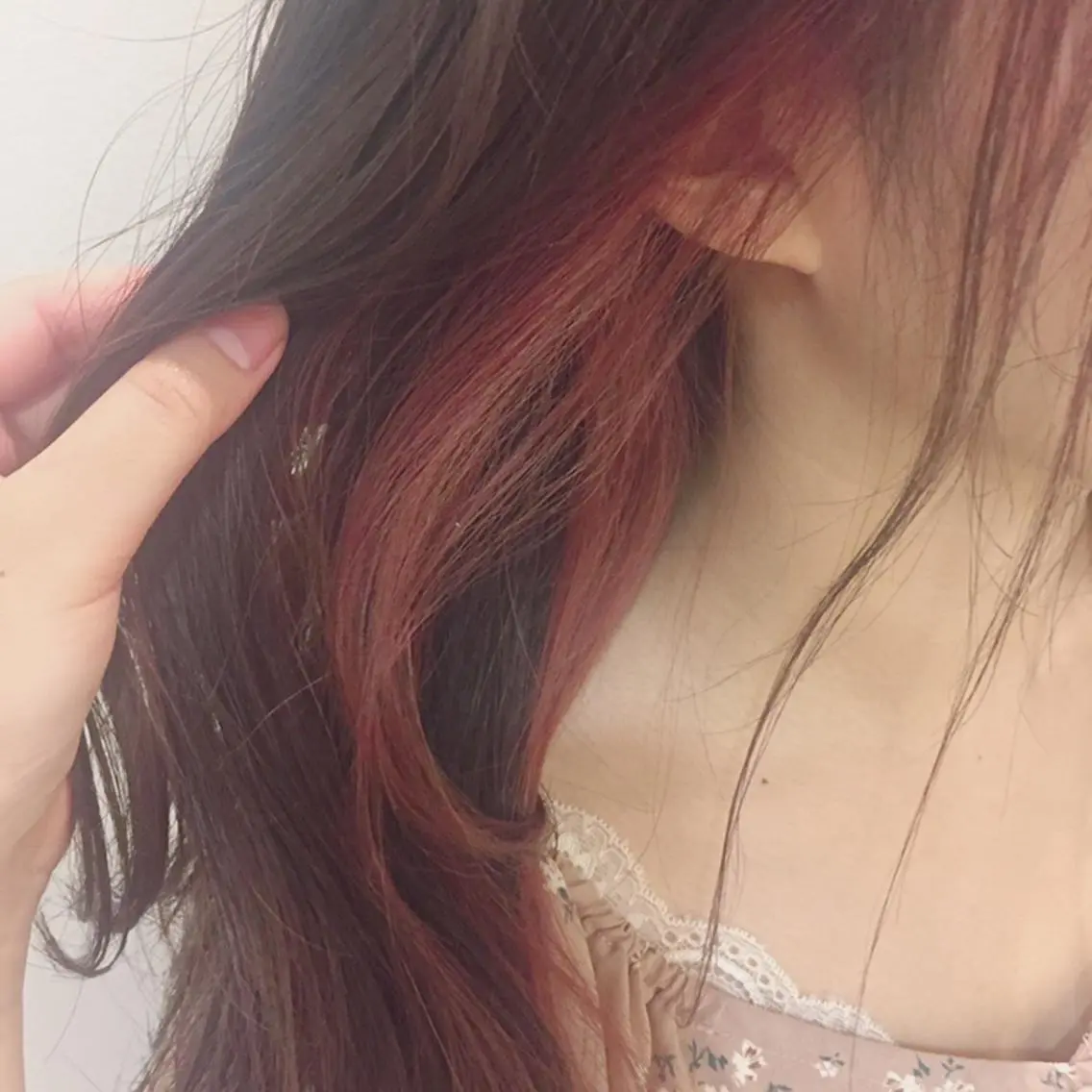 セミロング 盛れるレイヤーカット 得意🌹井上美沙のヘアスタイル