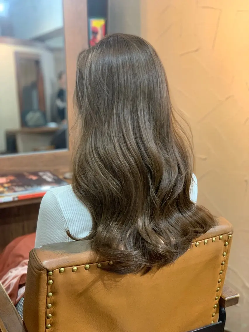 似合わせカット+フルカラー+うるさら4ステップトリートメントの写真