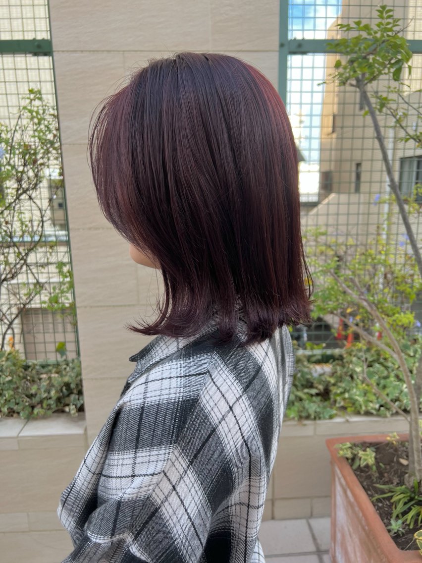 ミディアム ヘアカラー STYEL masuyamaのヘアスタイル