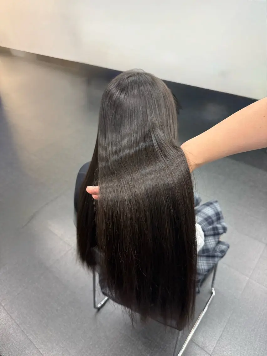 ミディアム パーマ Arisa /アシスタントのヘアスタイル
