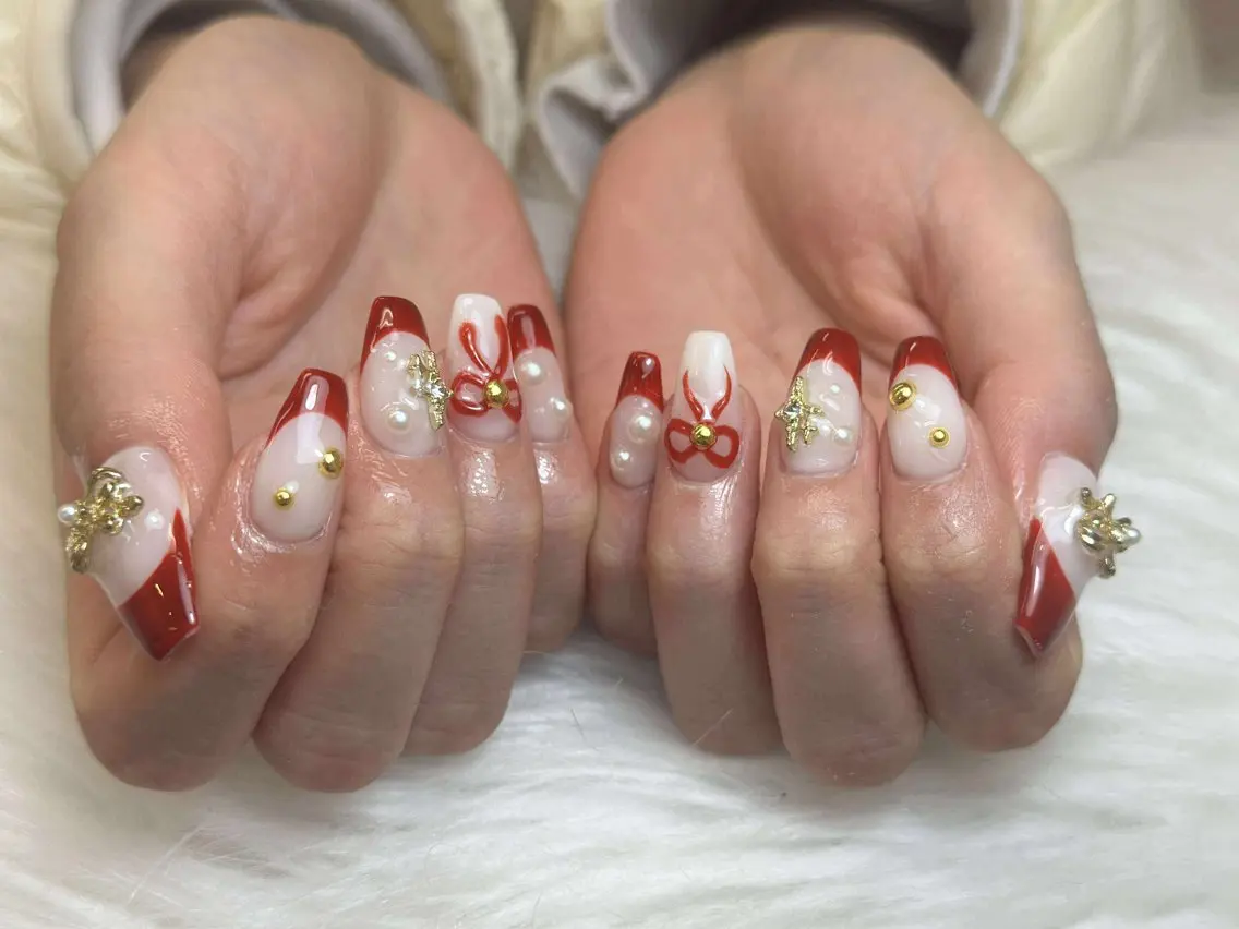 ネイル アートネイル 成人式 ジェルネイル ニュアンスネイル 夏ネイル NIE MoMoのネイルデザイン