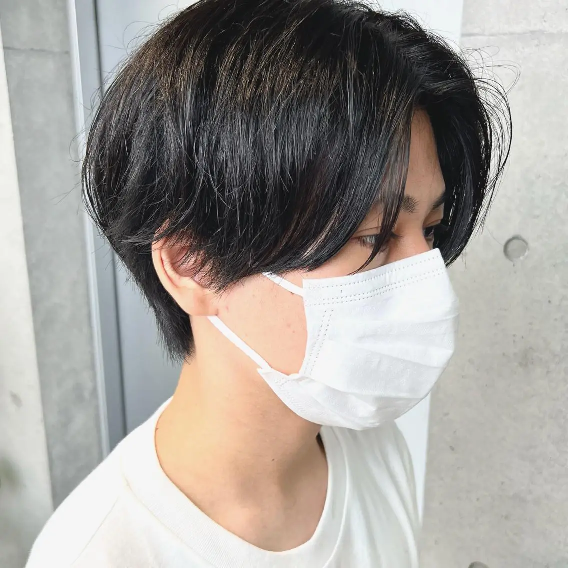 ショート カラー パーマ メンズ アイブロウ カット パーマ トリートメント ヘアセット 丁寧なカウンセリング 🌿Chiemi🌿のヘアスタイル