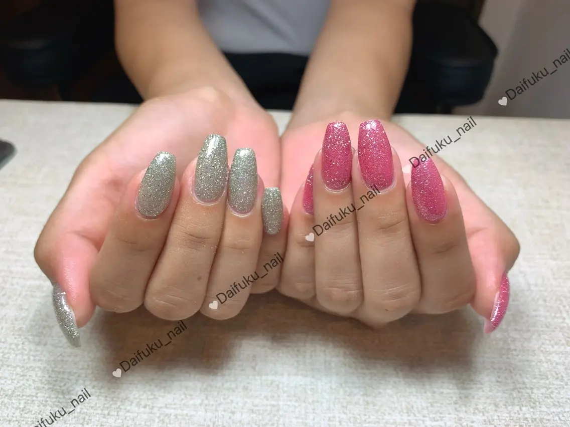 ミディアム ハンドネイル Daifuku nailsのネイルデザイン