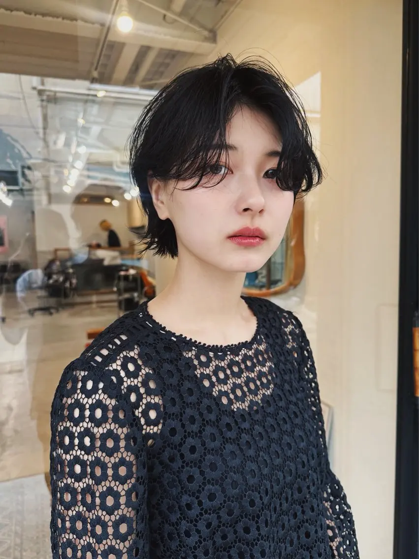 ショート カット ナガミ ショウのヘアスタイル