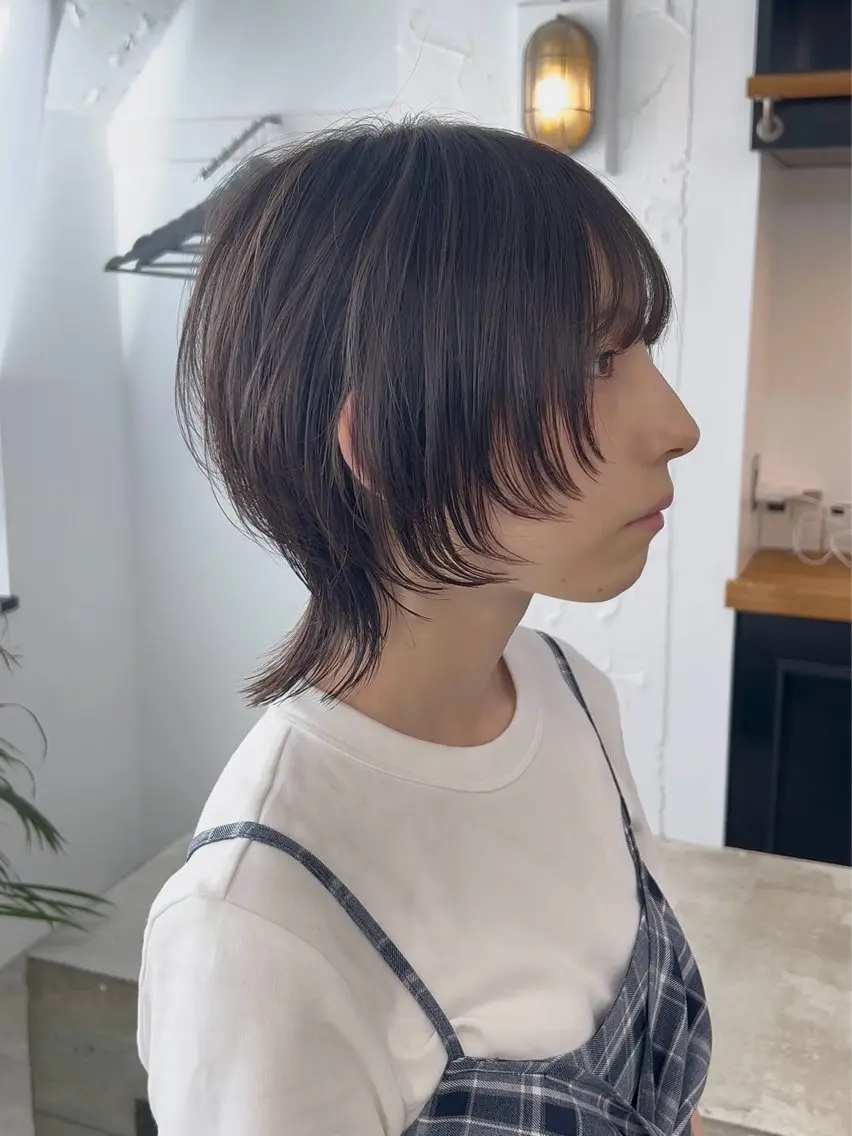 ショート レイヤーカット ショートヘア ウルフカット ウルフレイヤー カット 🐺ウルフカット特化 🐺ブリーチ/今川のヘアスタイル