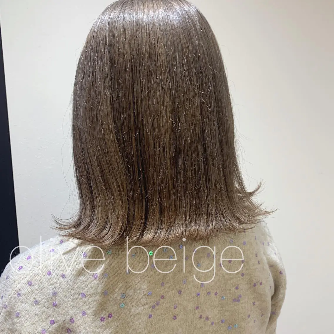 ミディアム 透明感カラー 金村真子のヘアスタイル