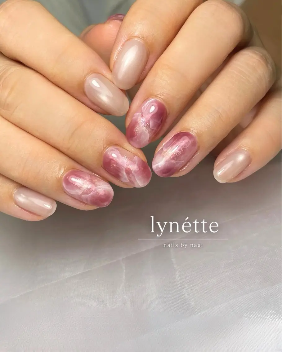 ネイル ニュアンスネイル lynétte 那覇ネイルサロンのネイルデザイン