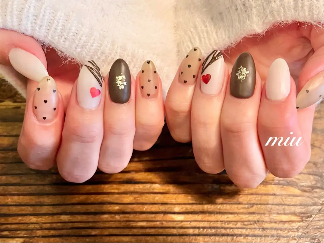 ネイル ハンドネイル miu nail 🐾mihoのネイルデザイン