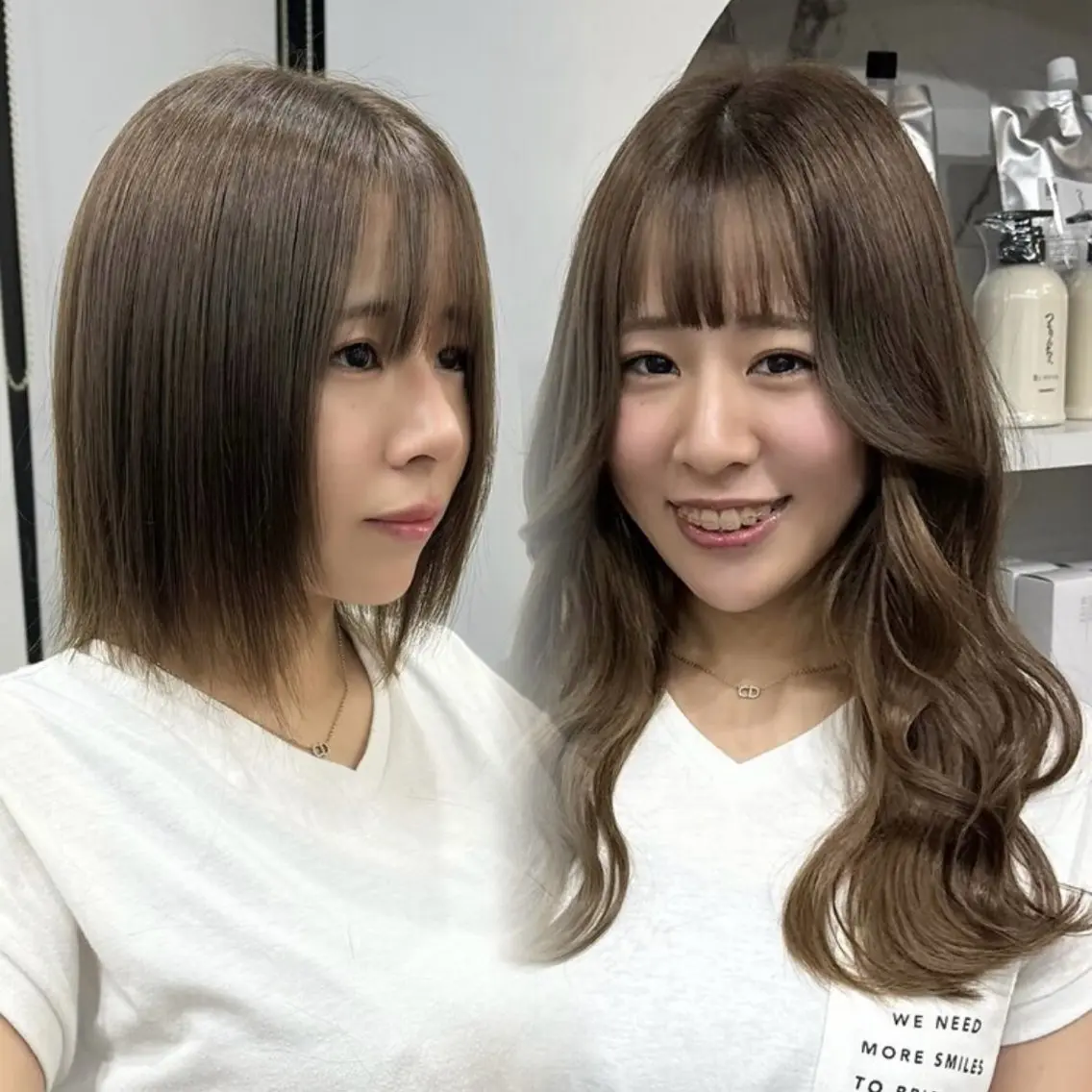 ロング エクステ エクステモデル募集 💗大阪梅田/川上のヘアスタイル