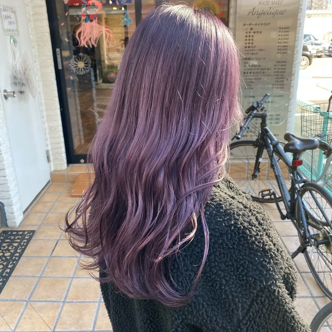 セミロング カラー ミモリ ユウタのヘアスタイル