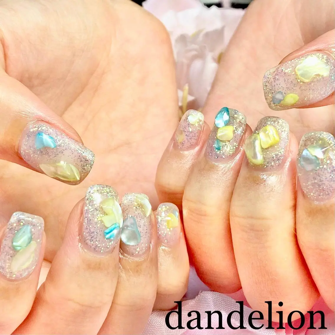ネイル ハンドネイル ハンドケア dandelion ダンデライオンのネイルデザイン