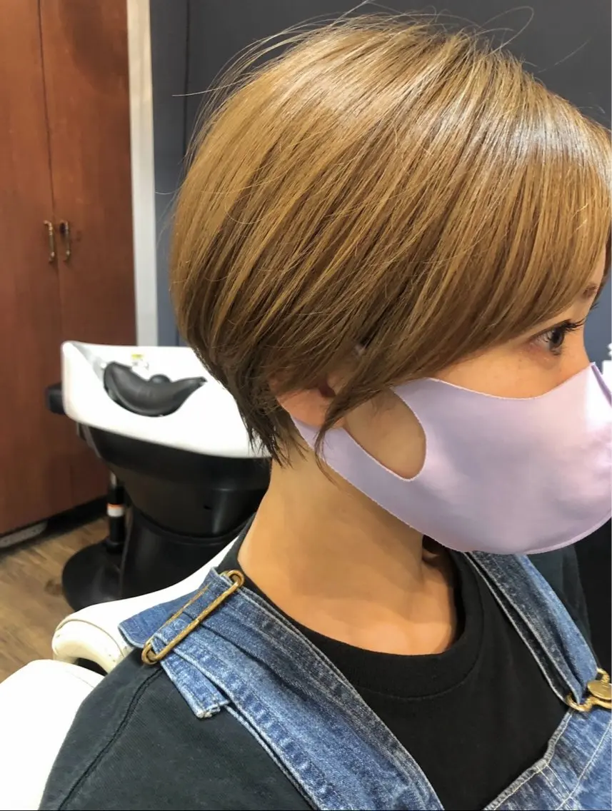 骨格補正似合わせカットの写真
