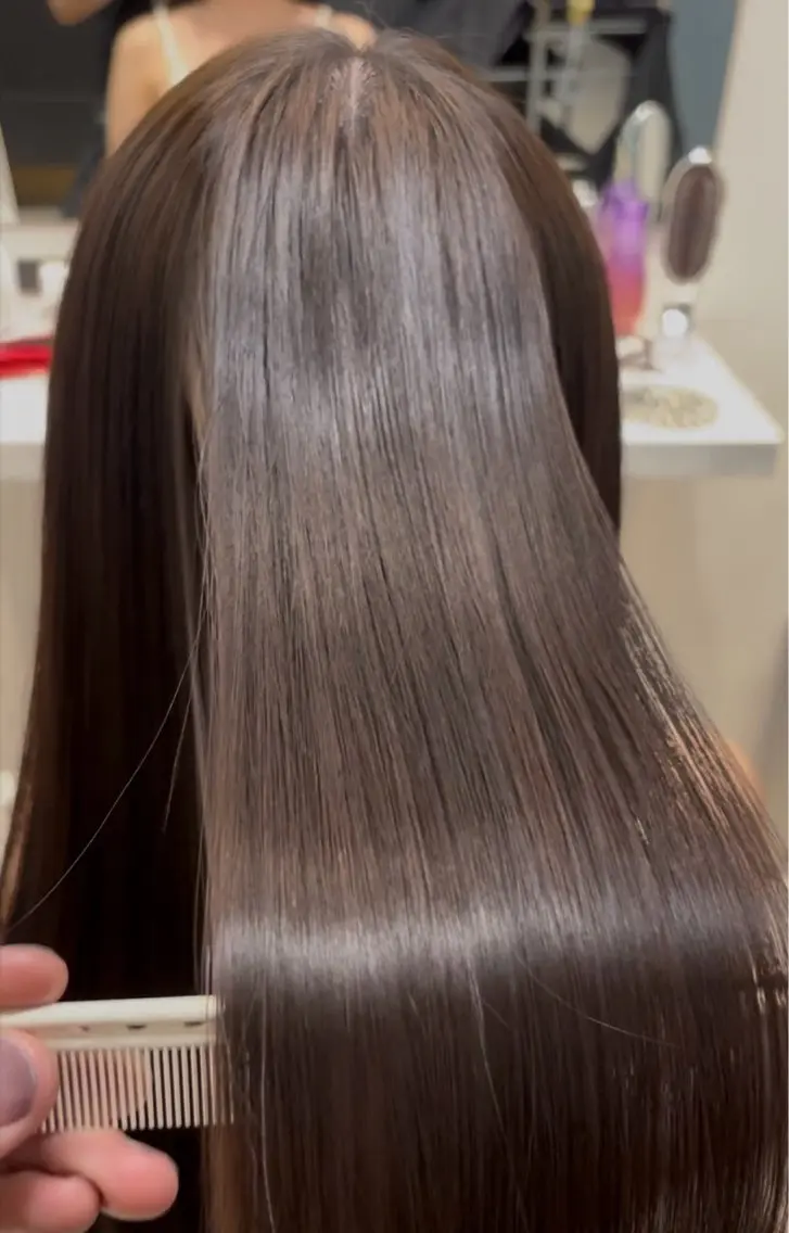 ロング カラー カット ヘアカラー トリートメント 縮毛•酸性矯正特化/ 美髪•髪質改善/KJのヘアスタイル