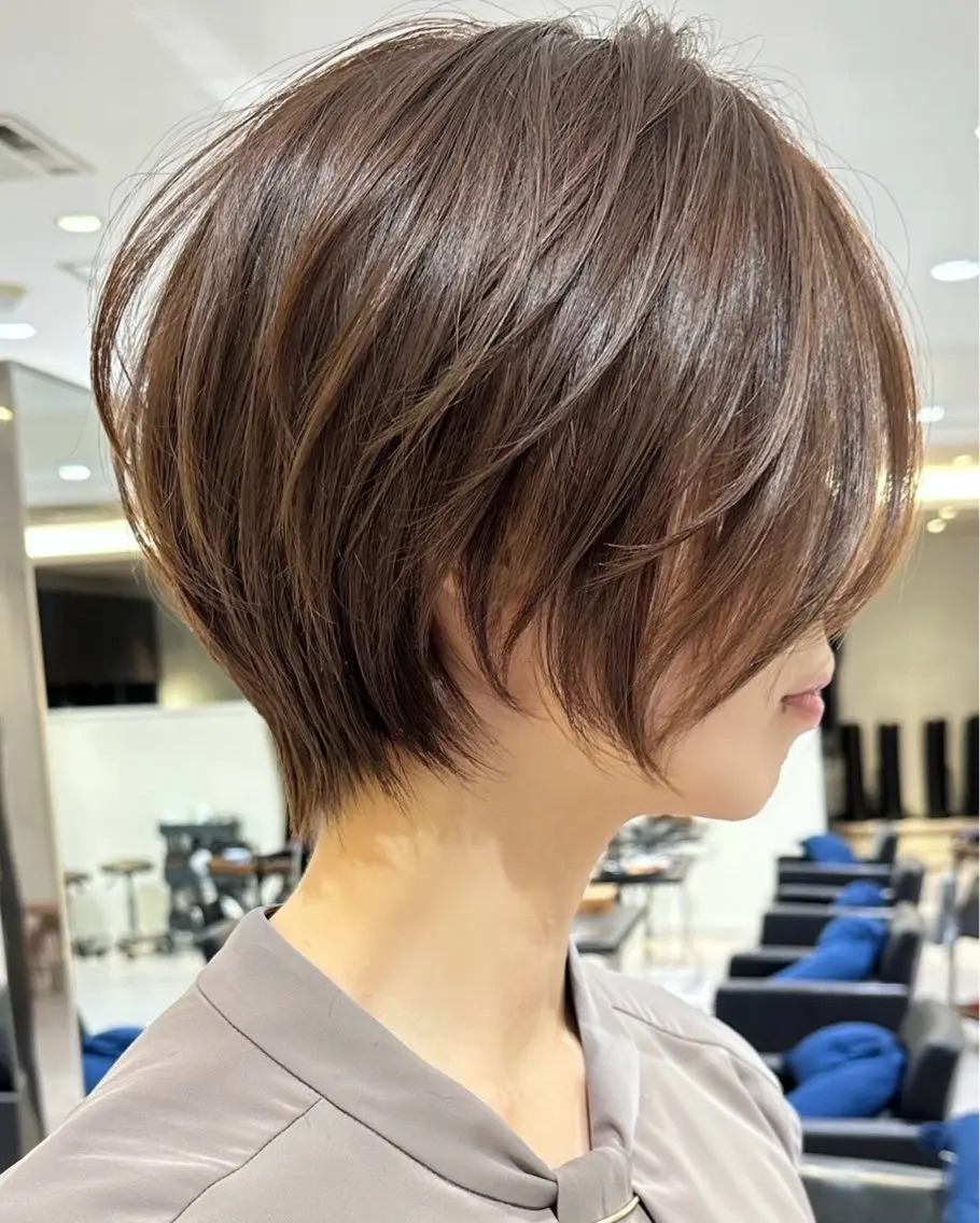 ショート 銀座ショート： こすいのヘアスタイル