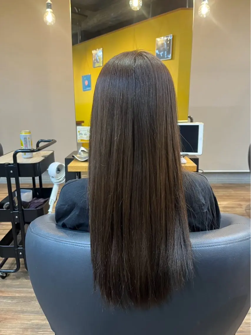 ロング ヘアアレンジ エクステ 永瀬 恵のヘアスタイル