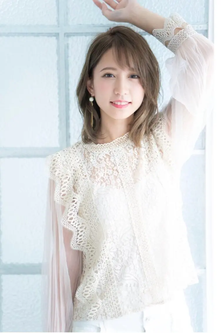 ミディアム 尾前 了守のヘアスタイル