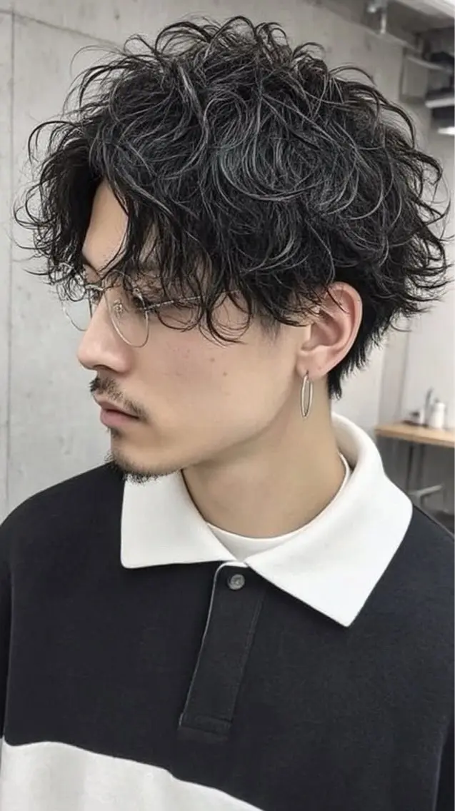 ショート カラー メンズ ヘアカラー 🍒モテ暖色カラー × うる艶✧ ゆなのヘアスタイル