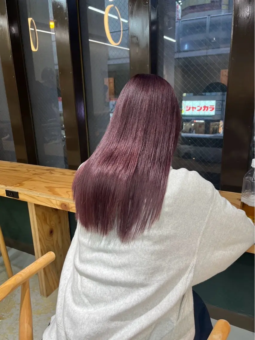 セミロング カラー ヘアカラー トリートメント 💖梅田レイヤー💖 副店長Tsubasaのヘアスタイル