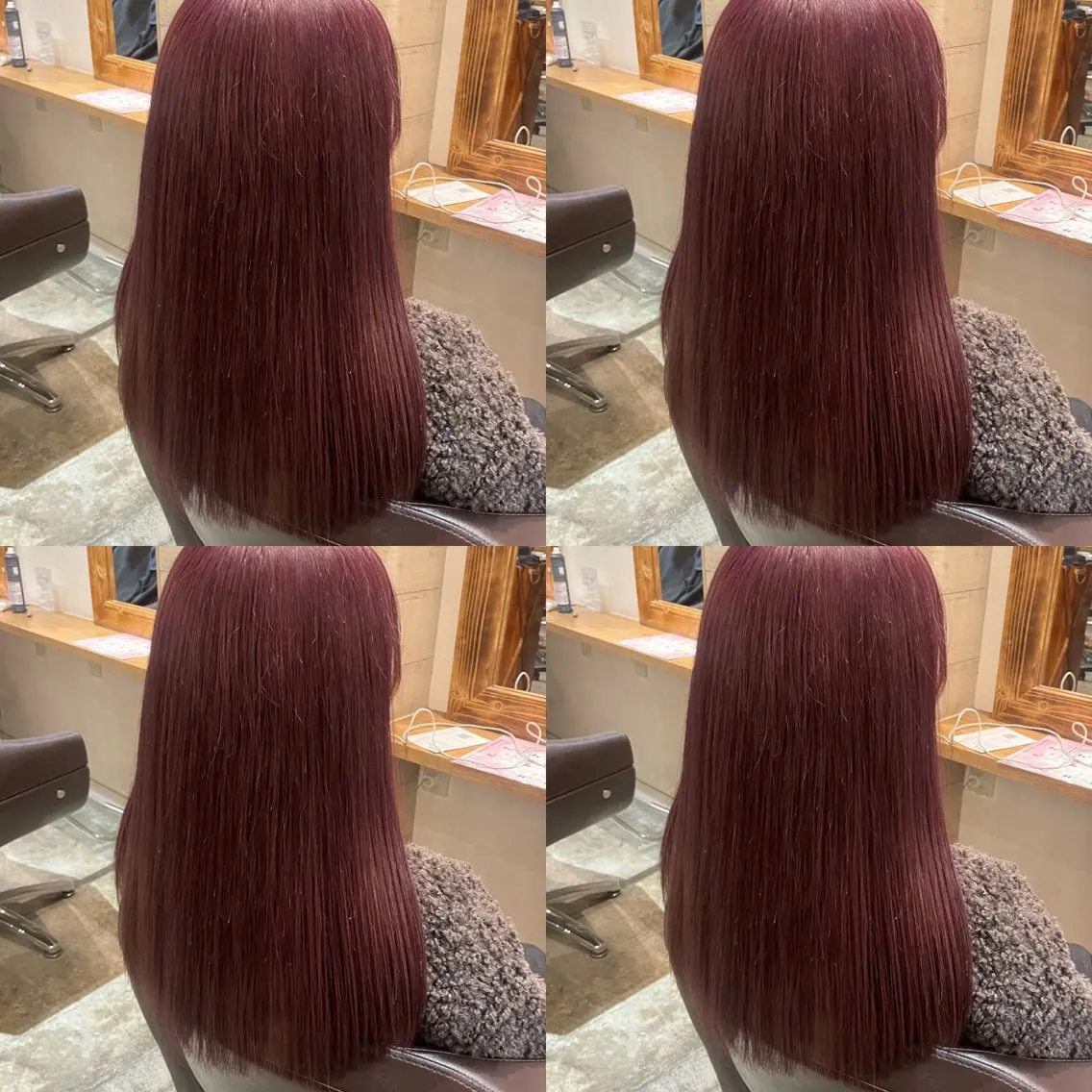 セミロング カラー ヘアカラー トリートメント Minami. 🩵 再現性特化ヘアのヘアスタイル