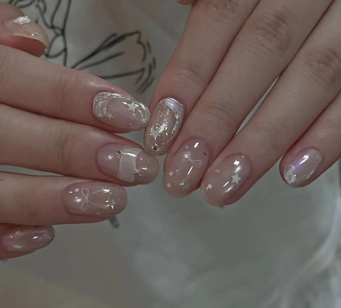ネイル ハンドネイル ハンドケア 🍑 momo_nailのネイルデザイン