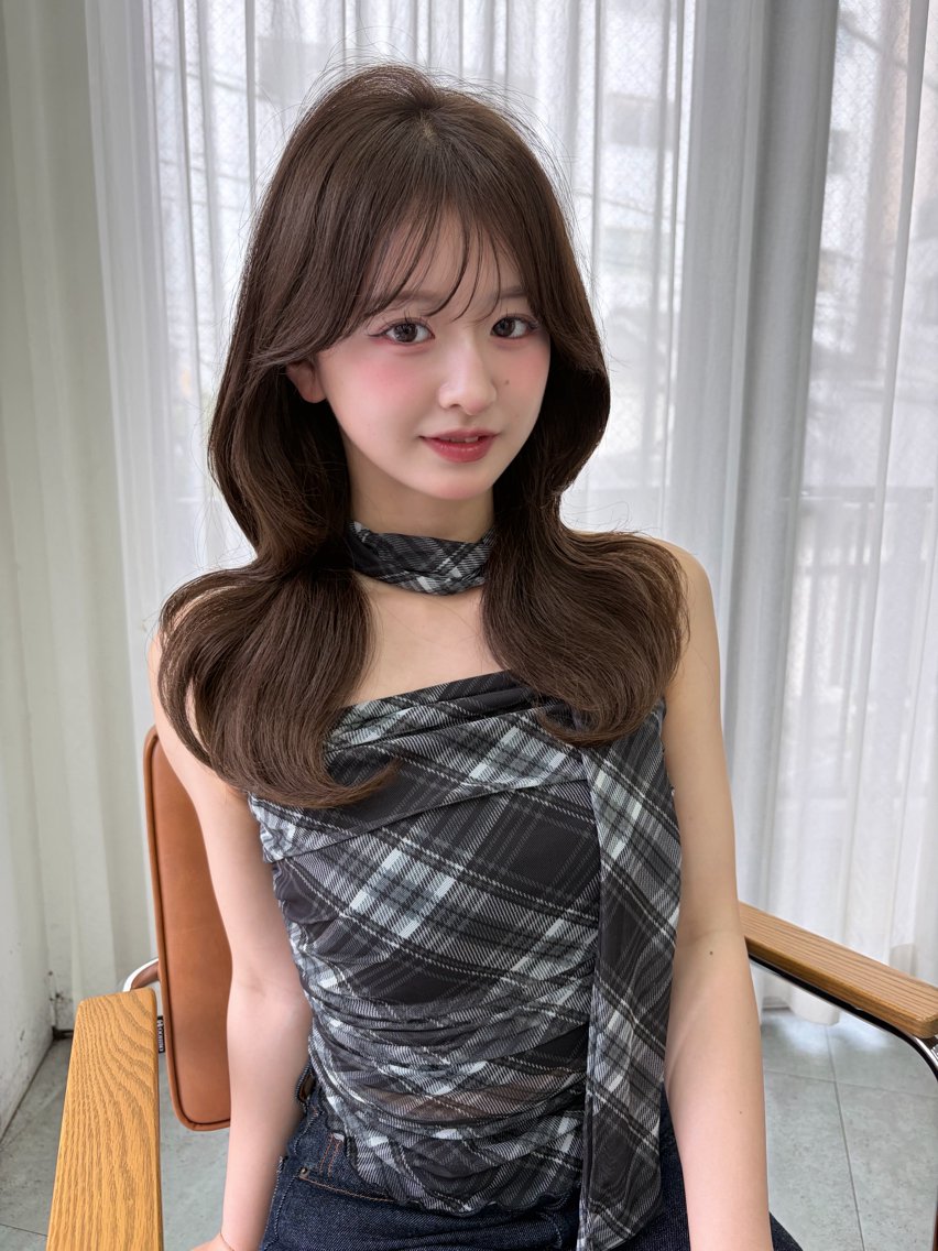 カラー ブラウンカラー ヘアカラー トリートメント 髪質改善カラー/マツ パ𓂀tsubasaのヘアスタイル