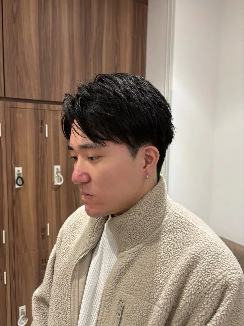 メンズカット＋眉カットの写真