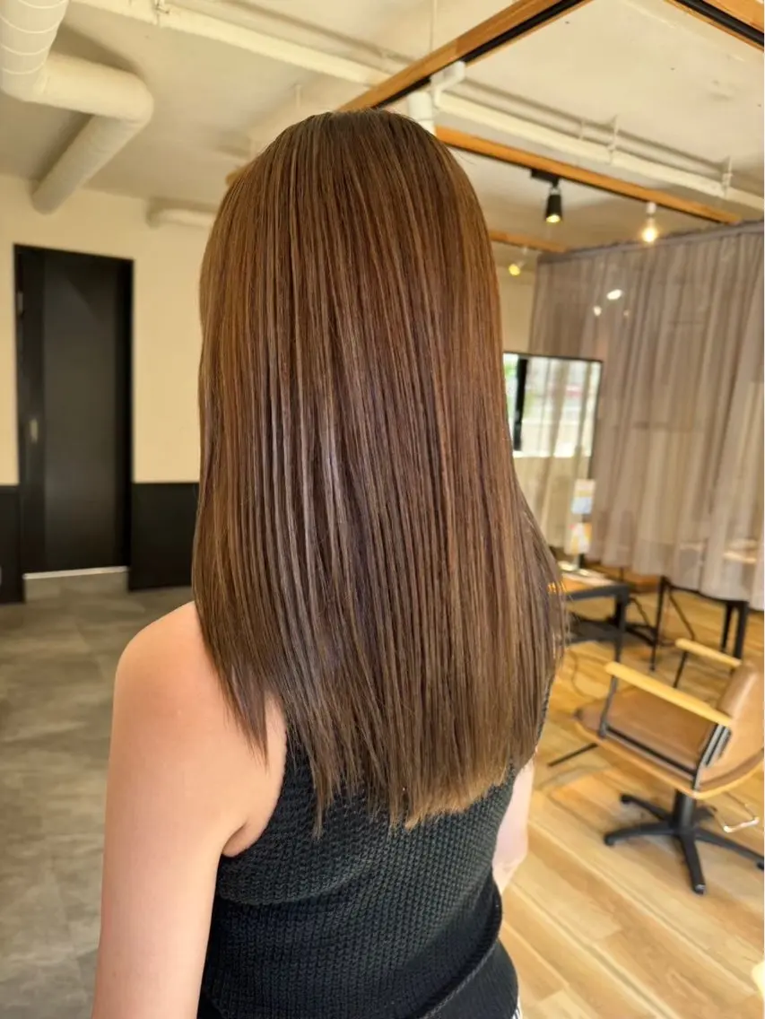 ロング WATANABE YUTOのヘアスタイル