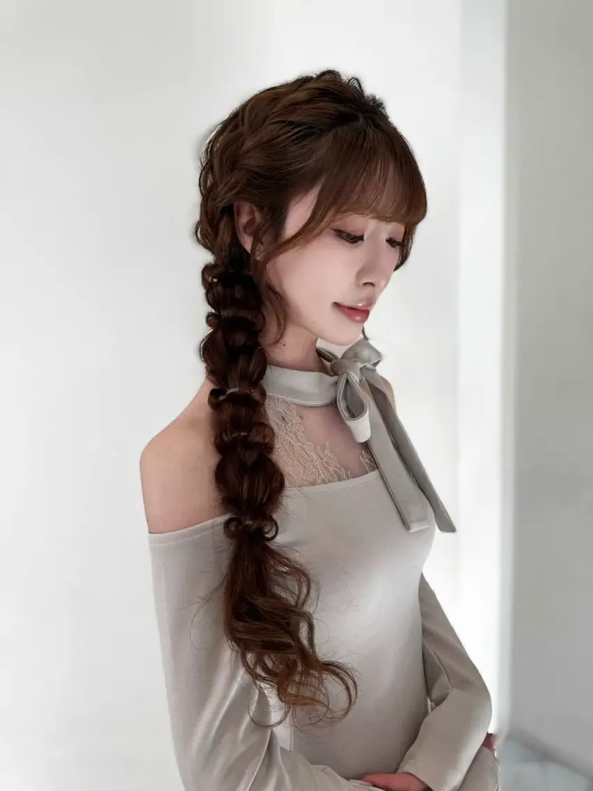 ロング ヘアセット 🎀MONA あまね🎀のヘアスタイル