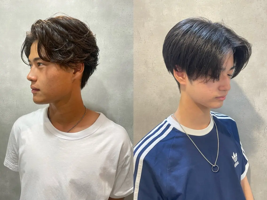 ショート メンズ カット ヘッドスパ ヘアセット 心斎橋/メンズ /ルレイル/地形真希のヘアスタイル