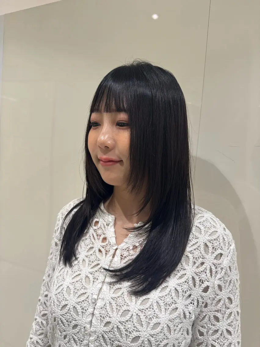 ロング 佐々木 悠安のヘアスタイル