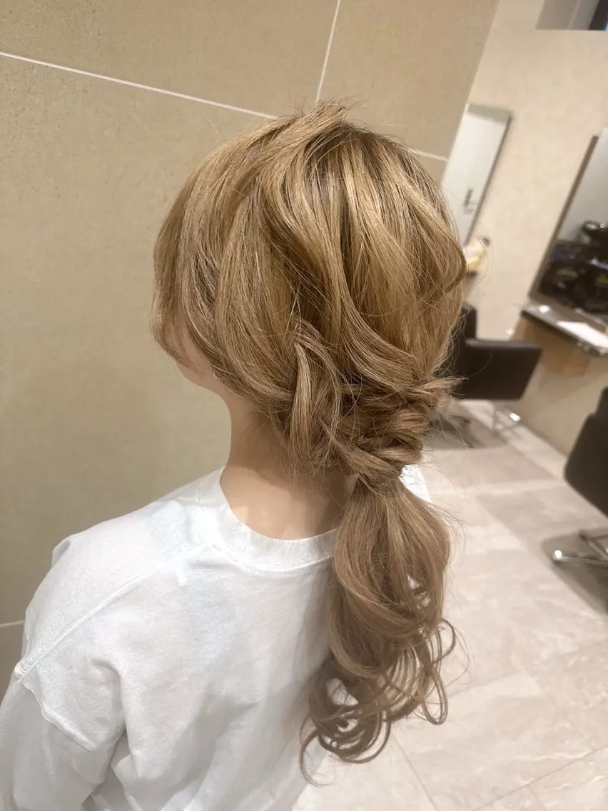 ヘアアレンジ ヘアセット sakura❀/板橋 モデル募集中🪄︎︎のヘアスタイル