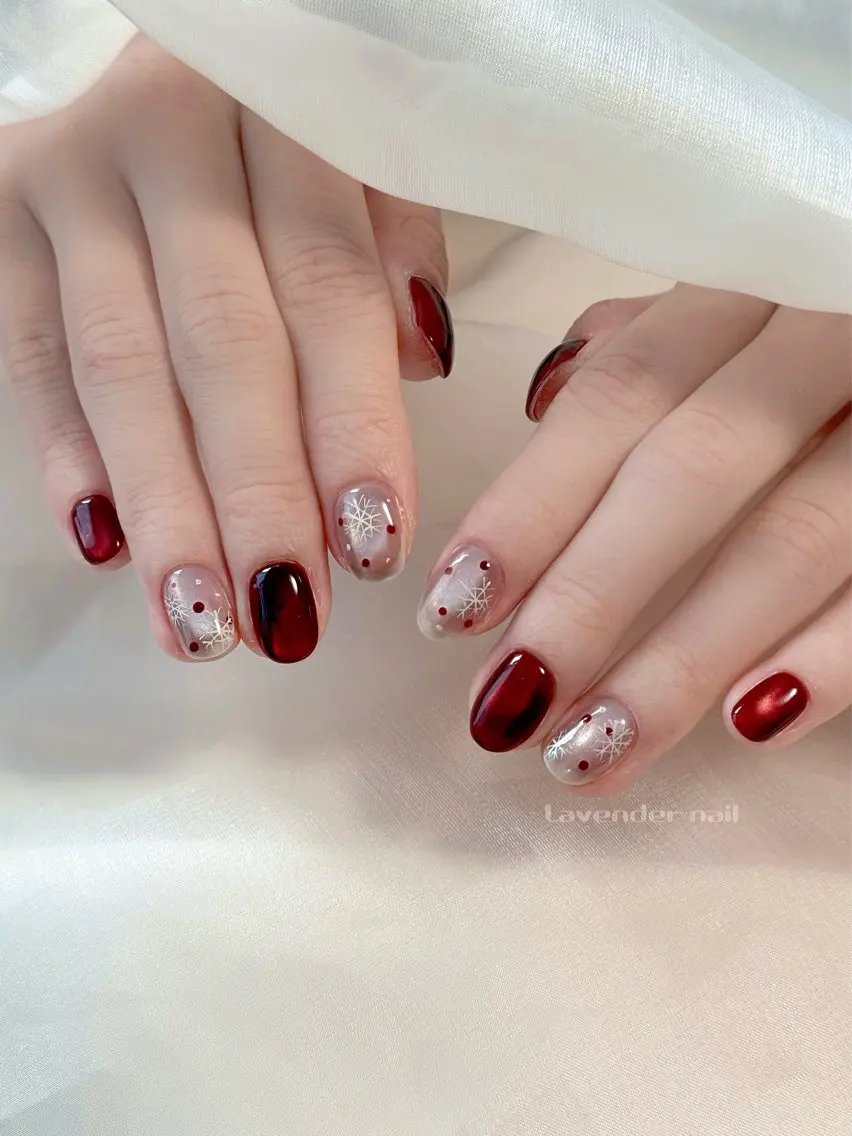 ネイル ハンドネイル Lavender nail·中島公園のネイルデザイン
