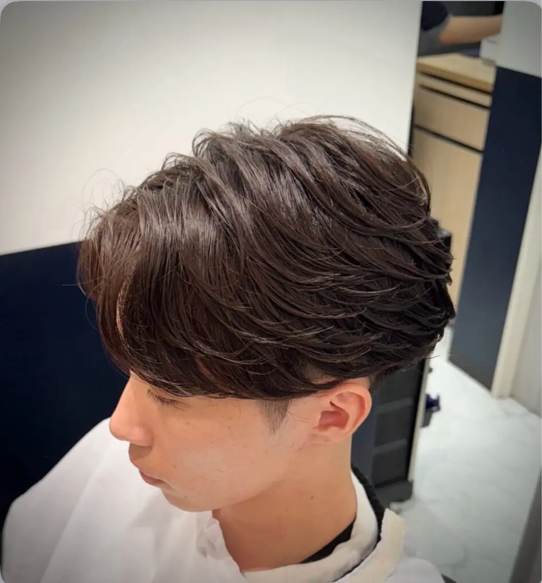 🌸メンズカット➕パーマ🌸（フェザーパーマ限定）の写真