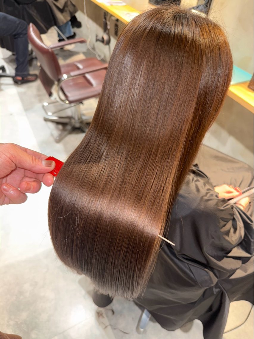 ロング 縮毛・パーマ・カラー モデル様募集中✨オノのヘアスタイル