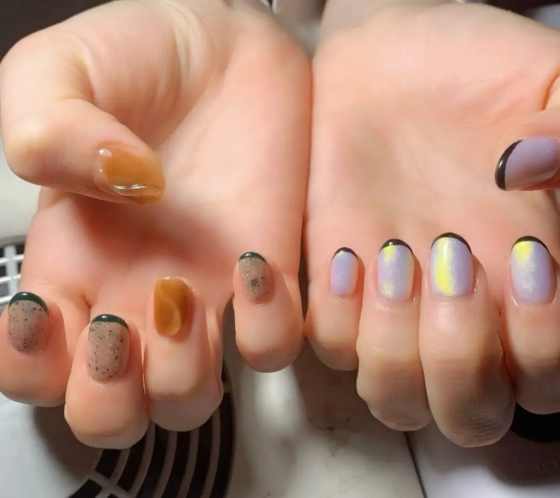 ネイル ニュアンスネイル MHR nailのネイルデザイン