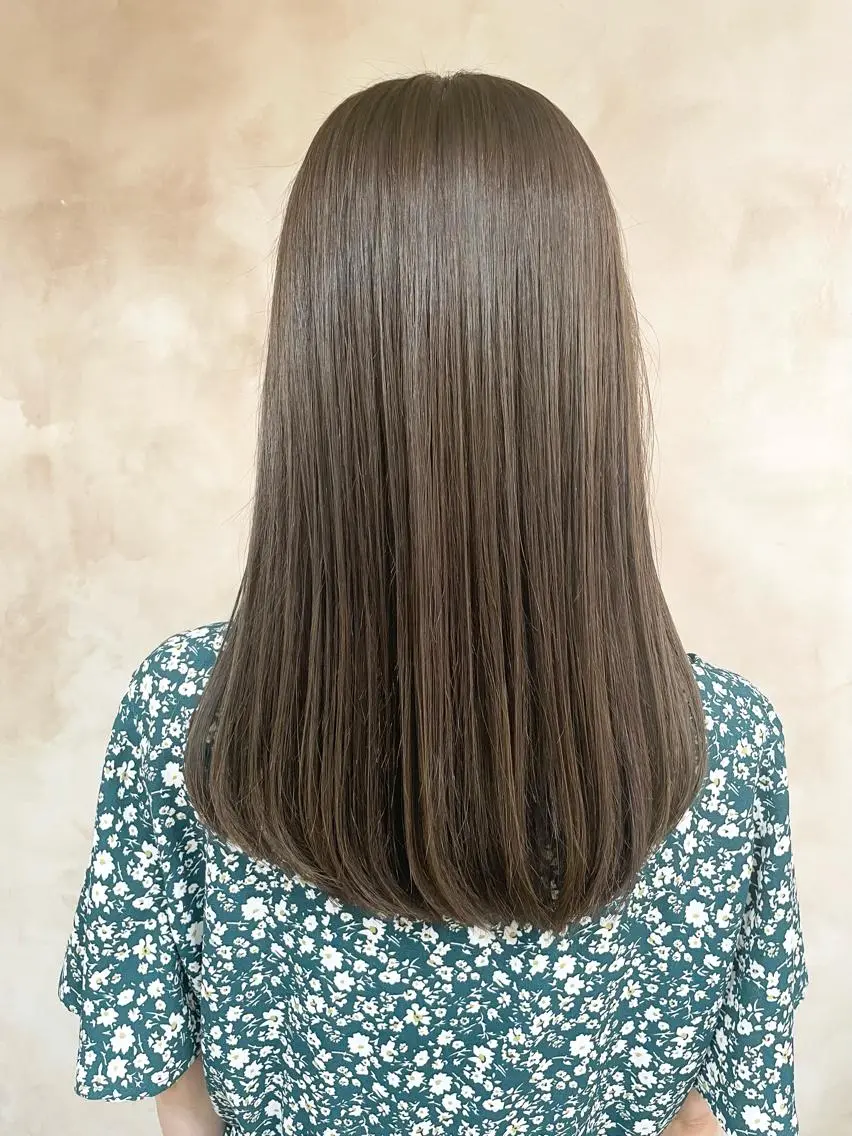 大人気‼✨️【髪質改善✨】当日限定クーポン🌿うる艶カラー&カット💇♀️✨トリートメント無料🍀の写真