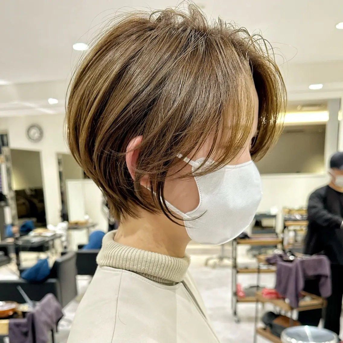 ショート ショートヘア ✨大人ショート専門 カットモデル/銀座のヘアスタイル