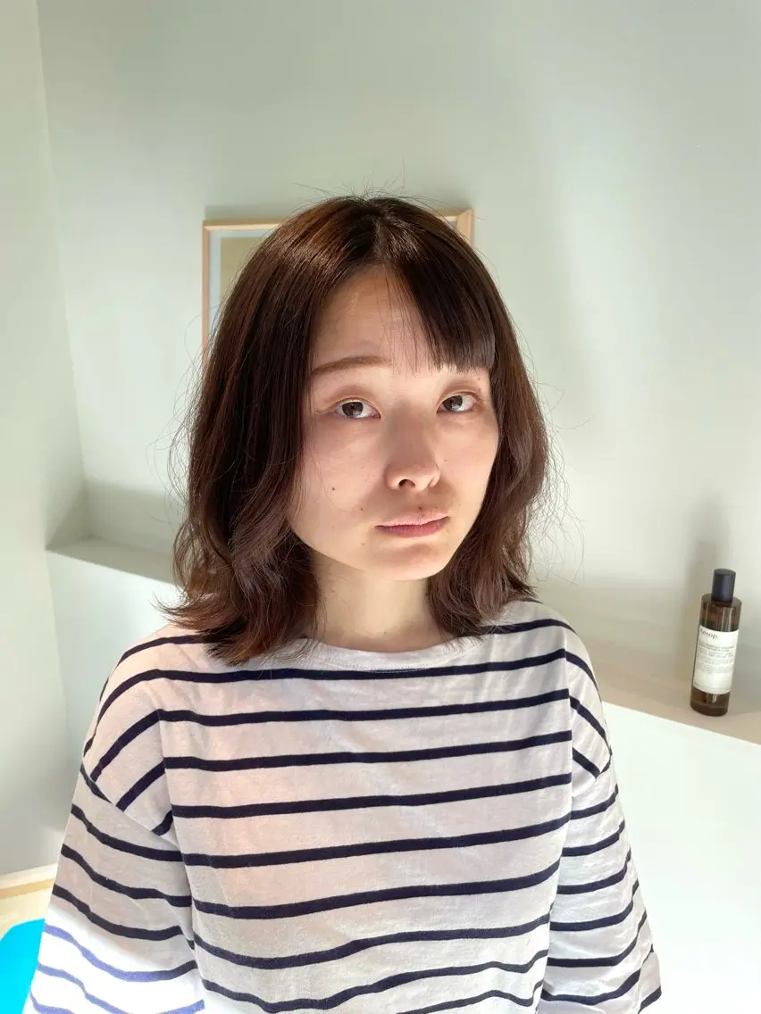 ショート 前下がりボブ アッシュ ボブ くびれヘア 髪質改善 髪質改善マスター 長尾勇弥/梅田中津のヘアスタイル