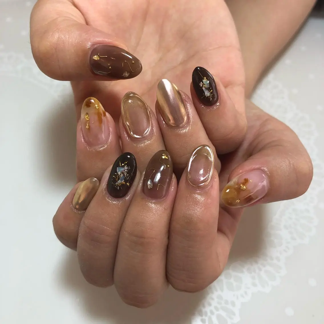 ネイル ニュアンスネイル 米田 律子のネイルデザイン