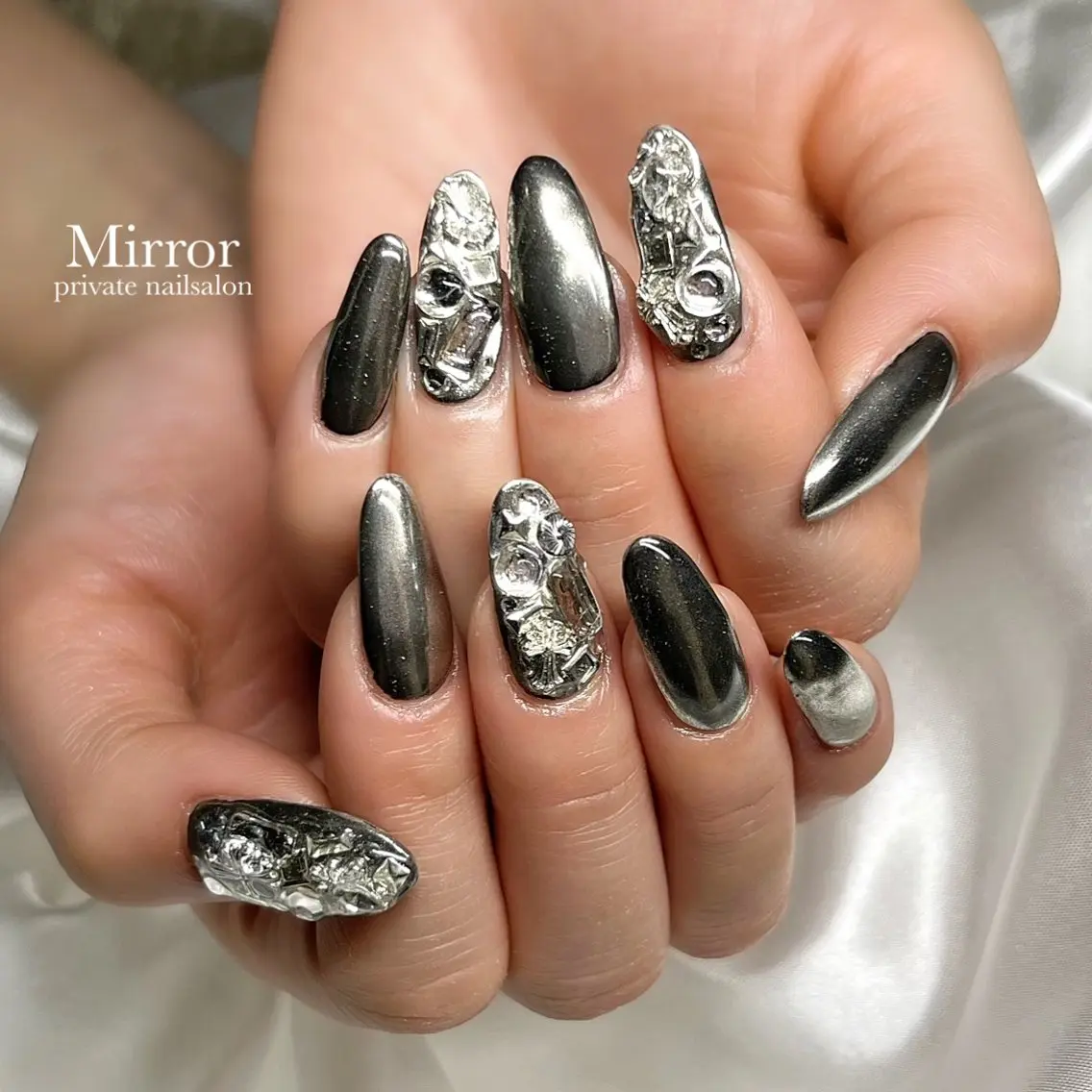 ネイル ハンドネイル nailsalon Mirrorのネイルデザイン