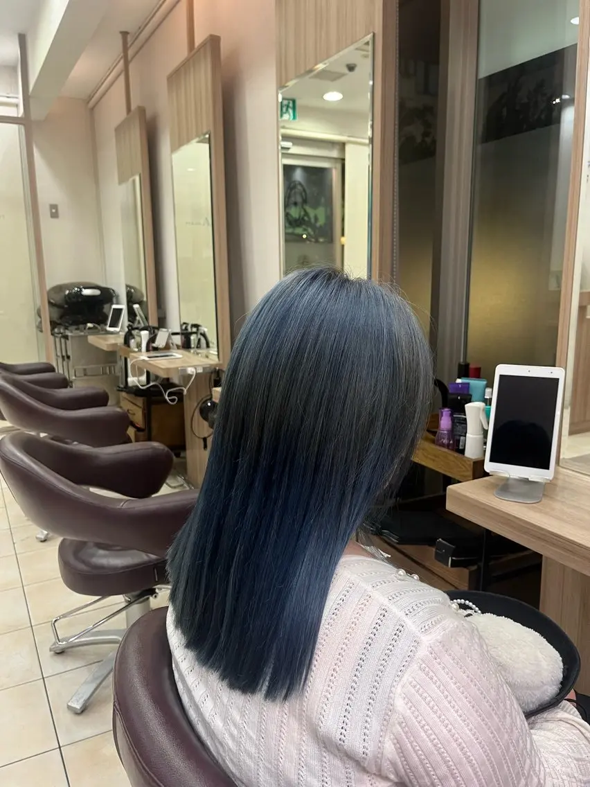 【💎透明感ダブルカラー💎】ケアブリーチダブルカラー+オリジナルトリートメントの写真